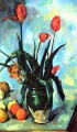花瓶の中のチューリップ ポール・セザンヌ 印象派の花